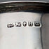 1851 British antique sterling silver mug 149g Henry Wilkinson