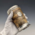 1872 British antique sterling silver horn beaker cup by Thomas Smiley