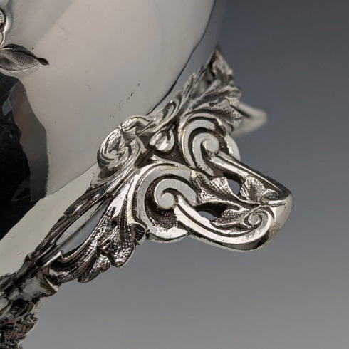 十九世紀末英國古董鍍銀咖啡壺