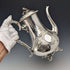 Late 19th Century British Antique Silver Plate Coffee Pot
