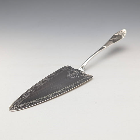 German antique continental silver pastry server 77g NETTER MANNHEIM