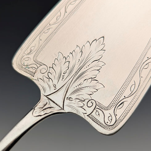 German antique continental silver pastry server 77g NETTER MANNHEIM