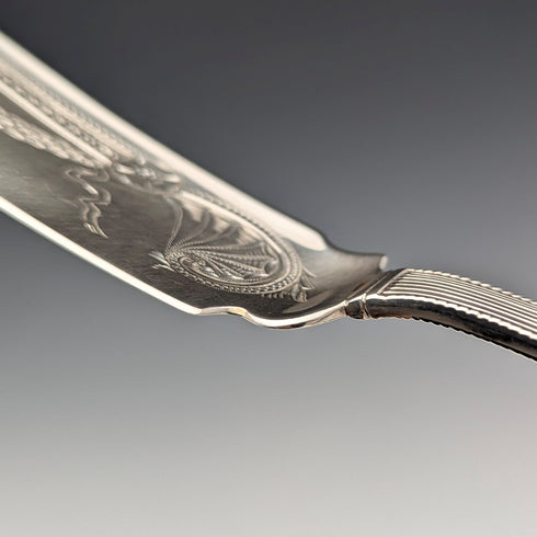 1890年頃 米国アンティーク 純銀製 ケーキサーバ 88g Gorham