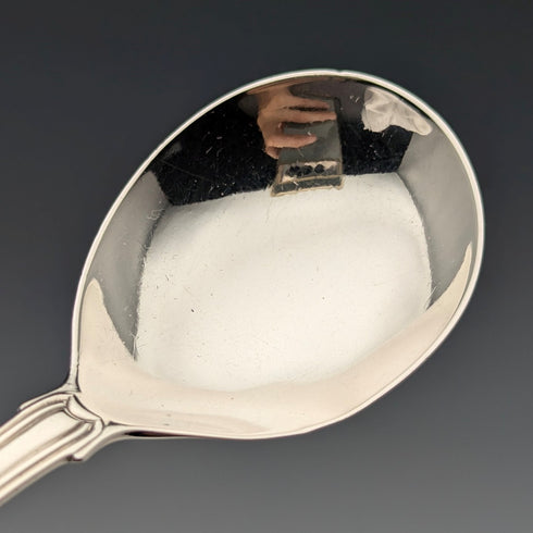 1819 年英國古董純銀茶盒湯匙托馬斯·沃利斯二世和喬納森·海恩