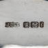 1901 British antique sterling silver dish 127g James Dixon &Sons