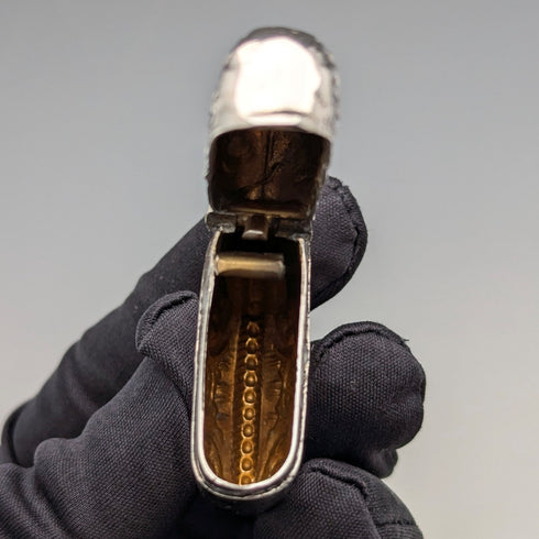 1900年 英国アンティーク 純銀製 ヴェスタケース 24g マッチケース Jones&Crompton