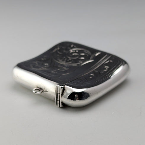 1907 年英國古董純銀 Vesta 盒 31 克火柴盒 Jones&Crompton