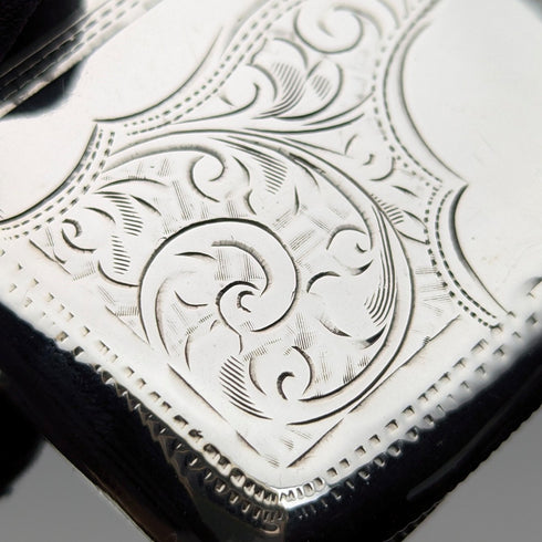 1907 年英國古董純銀 Vesta 盒 31 克火柴盒 Jones&Crompton