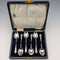 1914年 英国アンティーク 純銀製ティースプーン6本セット ケース入り Robert Pringle&Sons
