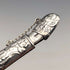 Vintage British Art Nouveau decorated sterling silver needle case