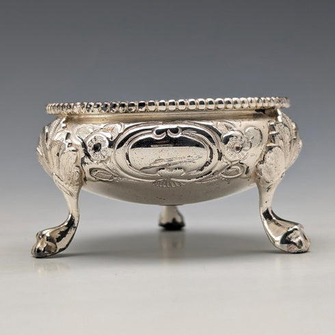 19世紀後半 英国アンティーク シルバープレート製 ソルトディッシュ 6個セット