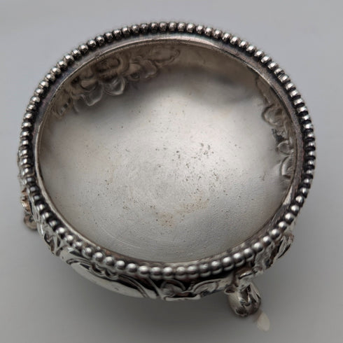 19世紀後半 英国アンティーク シルバープレート製 ソルトディッシュ 6個セット