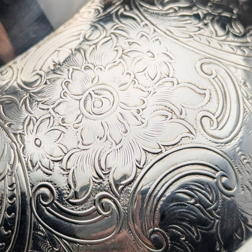 Vintage British silver plate 1.5 pint jersey jug