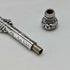 1905年頃 アンティーク 純銀製製 推進式ペンシル&つけペン 90-112mm