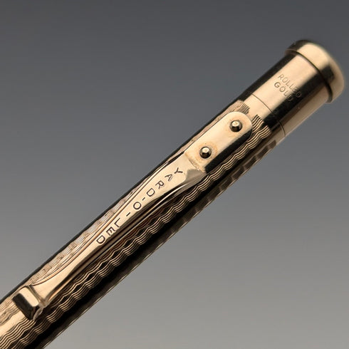 英國復古 Yard O' Red 捲金自動鉛筆(附盒子)