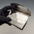 1905 British antique sterling silver card case with embossed decoration, 72g, Henry Williamson Ltd