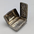 1822 British antique sterling silver vinaigrette by Thomas & William Simpson