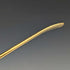 Set of 4 late 19th century British antique gold plated berry spoons