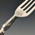 1890 British antique white mother-of-pearl handle dessert cutlery, 6 pairs, Mappin & Webb, with tray