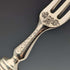 Circa 1903 British Antique White Mother of Pearl Handle Dessert Cutlery Pair of 6 Elkington with Tray