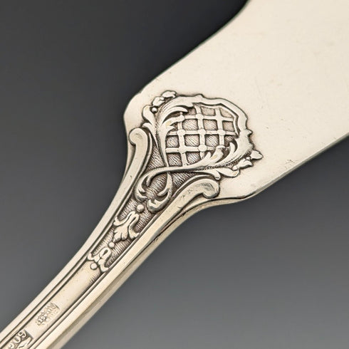 1900年頃 フレンチアンティーク シルバープレート製 カトラリーセット11ペア SFAM