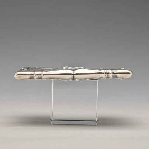 1903 British antique sterling silver card case, 61g, Smith&Bartlam