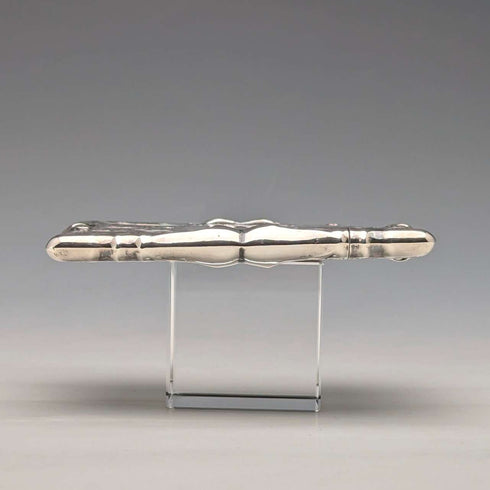 1903 British antique sterling silver card case, 61g, Smith&Bartlam