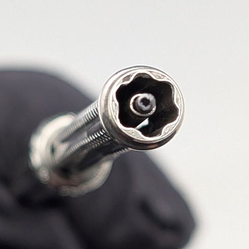 Circa 1900 Antique Silver Push-Pull Pencil 86-110mm