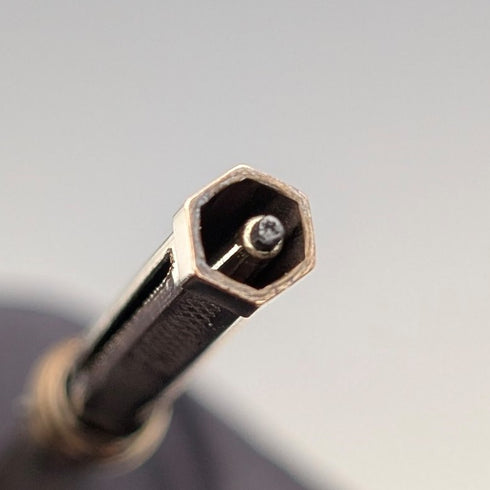 約 1900 年古董鍍金自動鉛筆 82-105 毫米