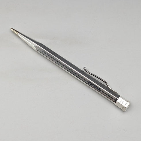 1960 英國 Yard O 紅色純銀自動鉛筆六角型