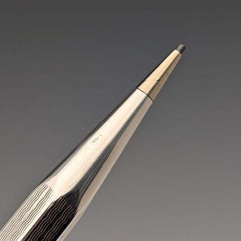 1960 英國 Yard O 紅色純銀自動鉛筆六角型