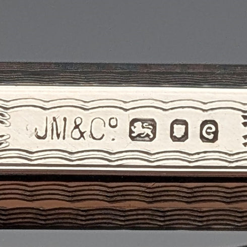 1960年 英国 ヤード・オ・レッド 純銀製 推進式ペンシル ヘキサゴンタイプ