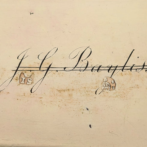 19世紀 オーストリア製 812シルバー 浮き彫り装飾 スクエアボックス 103g