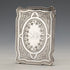 1880 British antique sterling silver card case, 72g, Hilliard & Thomason, in excellent condition