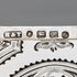 1880 British antique sterling silver card case, 72g, Hilliard & Thomason, in excellent condition