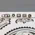 1880 British antique sterling silver card case, 72g, Hilliard & Thomason, in excellent condition