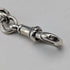 Circa 1910 British antique sterling silver Albert chain, 51g sterling silver medal fob