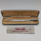 1968 British Yard O' Red Sterling Silver Push-Pull Pencil in Case