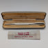 1968 British Yard O' Red Sterling Silver Push-Pull Pencil in Case