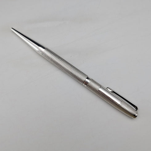 1968 British Yard O' Red Sterling Silver Push-Pull Pencil in Case