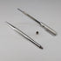 1968 British Yard O' Red Sterling Silver Push-Pull Pencil in Case