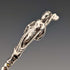 1902 British antique sterling silver spoon pair 110g John Millward Banks
