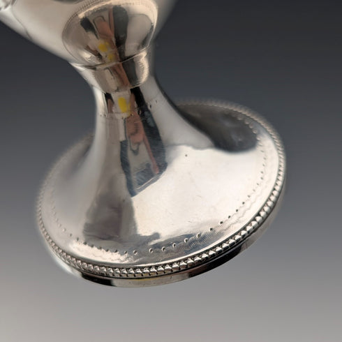 1783 British antique sterling silver cream jug 113g Samuel Meriton II