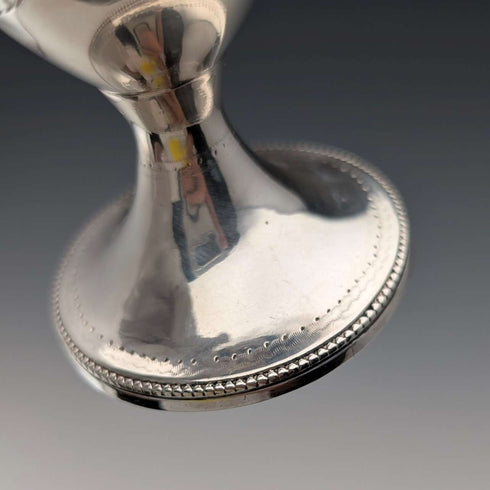 1783 British antique sterling silver cream jug 113g Samuel Meriton II