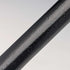 1914 British antique black shaft L-shaped antler handle pure silver decorated walking stick 88cm
