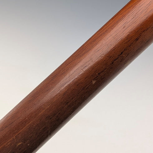 英國復古特粗棕色軸狗頭手杖手杖 103 厘米