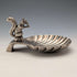 British Vintage Silver Plated Squirrel Decorated Shell Nut Dish