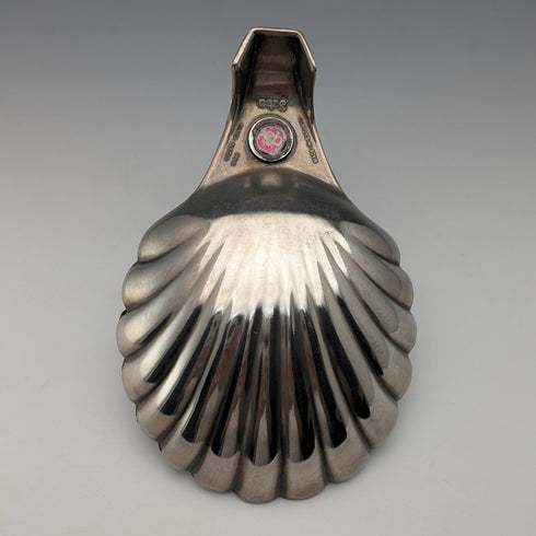 英國復古鍍銀松鼠裝飾貝殼堅果盤