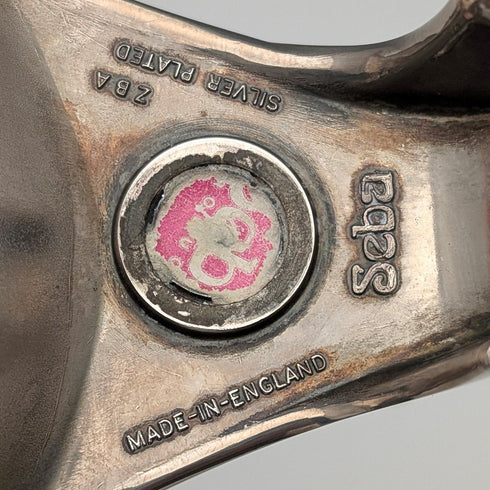 英國復古鍍銀松鼠裝飾貝殼堅果盤