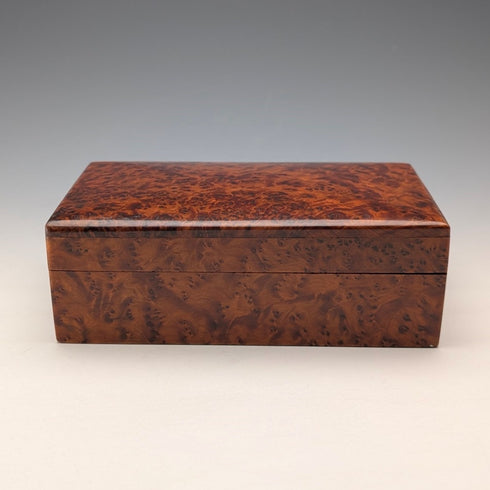 英国ヴィンテージ 木製 ラミネート張り ボックス